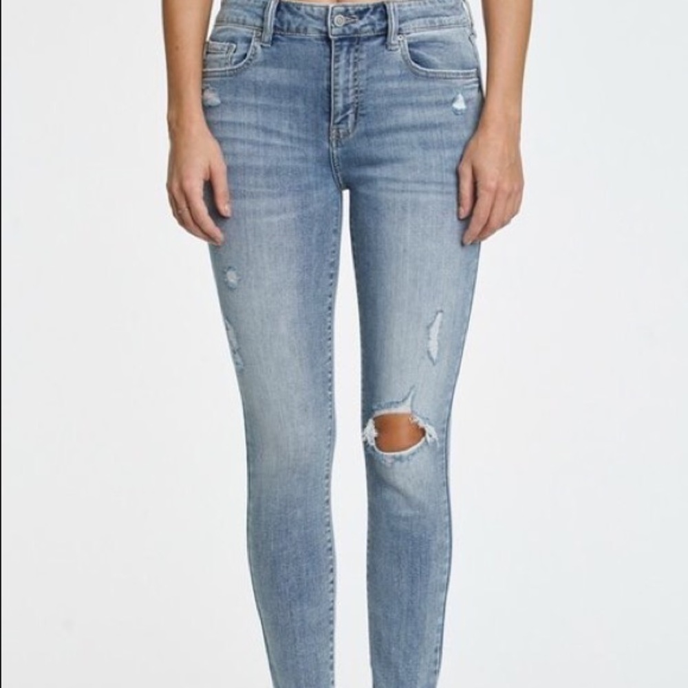 Eunina Clara high rise skinny crop